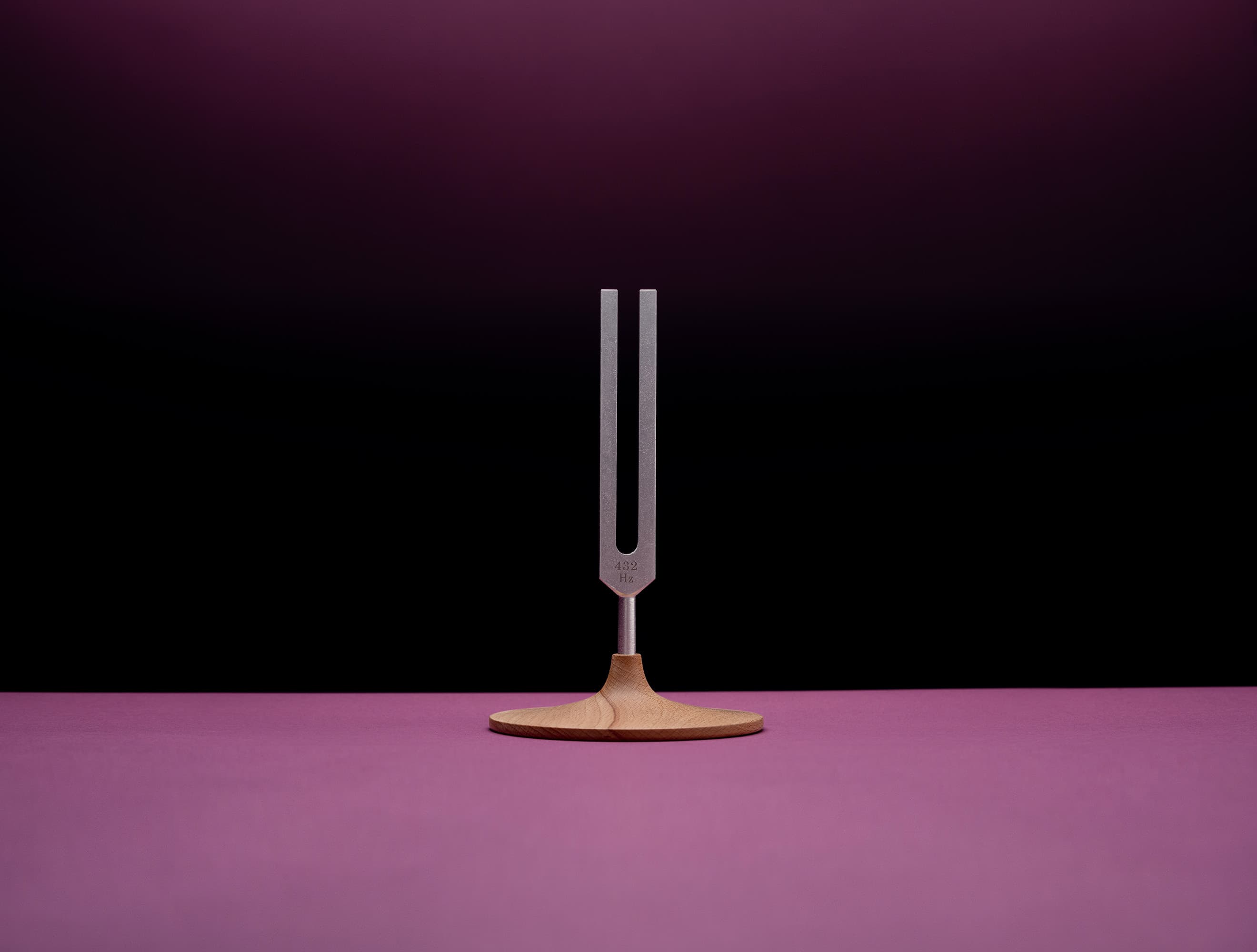 Photo of the 432hz tuning fork
