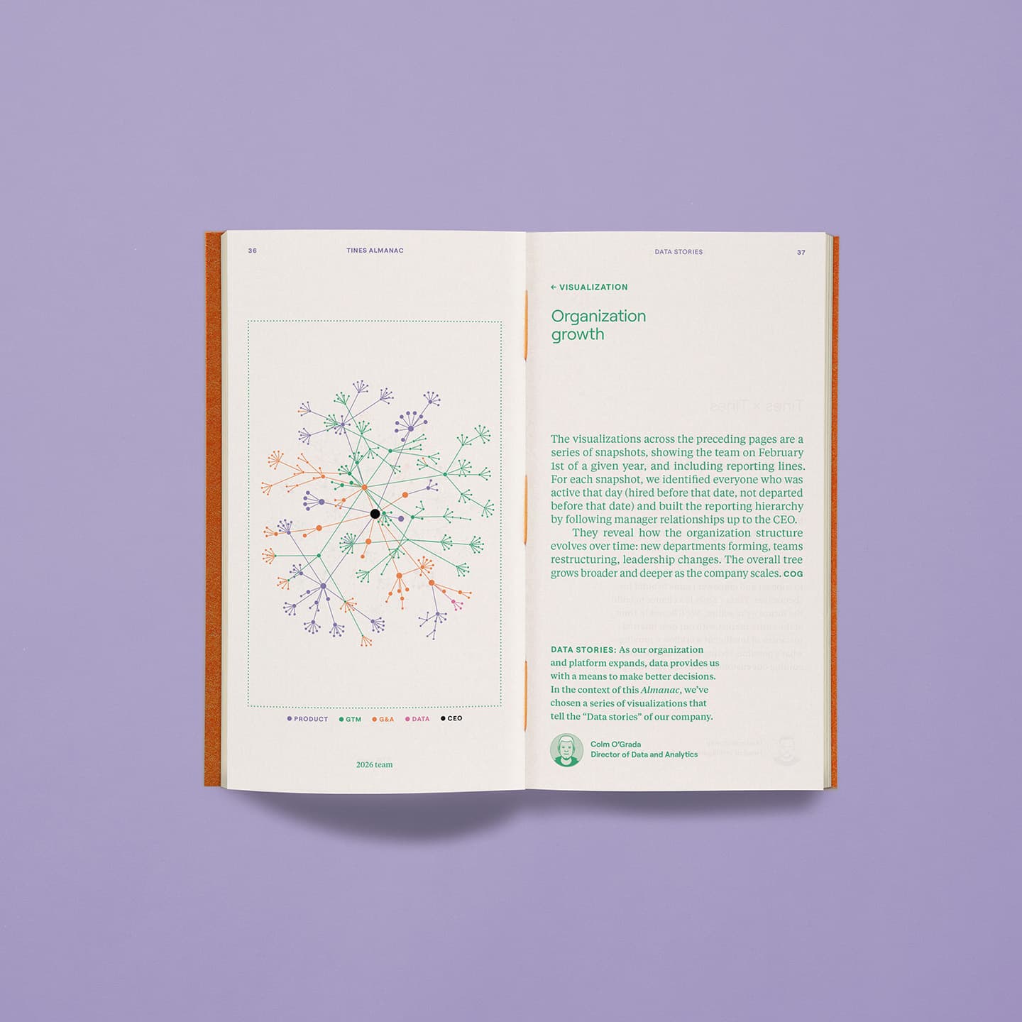 Photo of details in Tines Almanac Vol. One