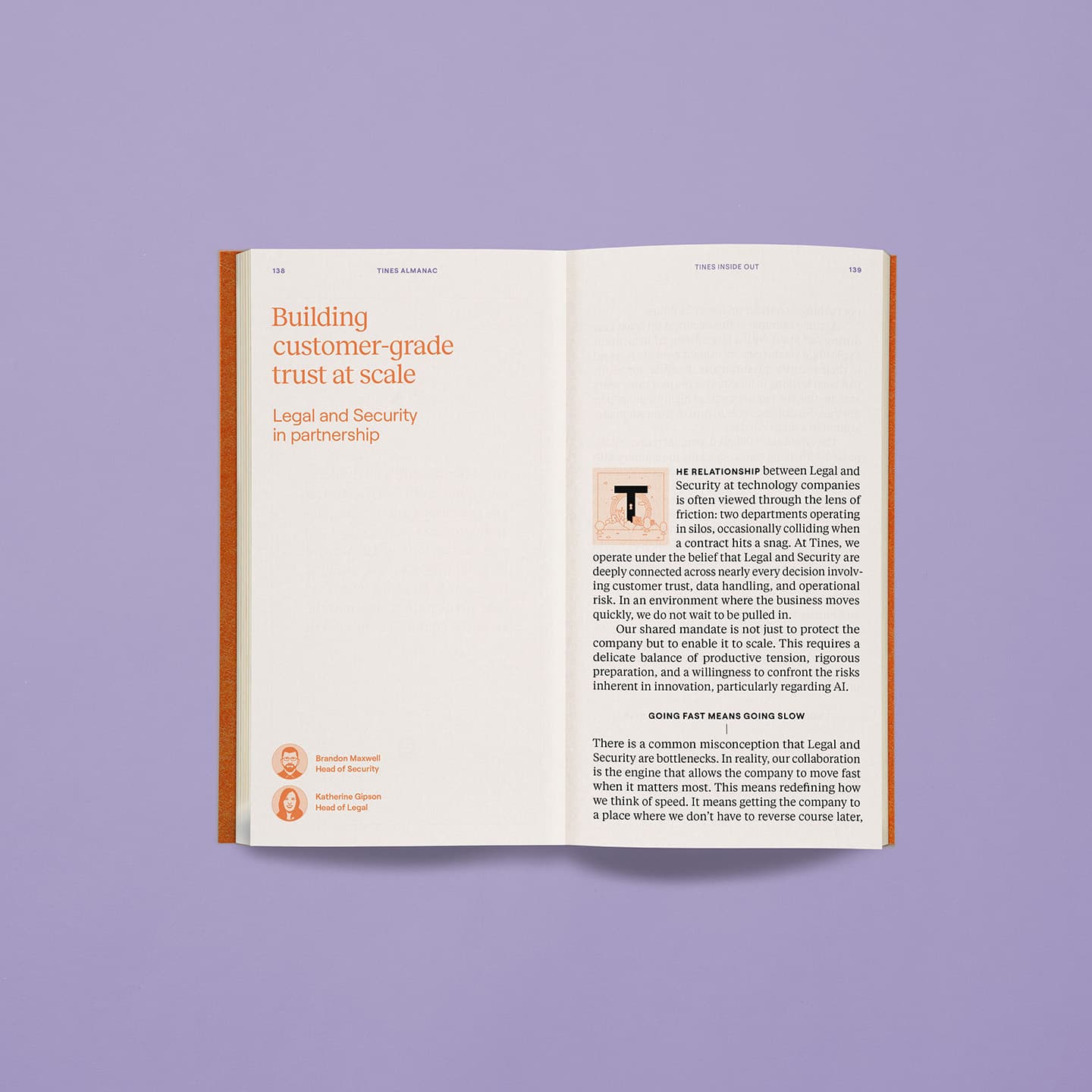 Photo of details in Tines Almanac Vol. One